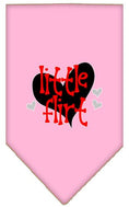 Load image into Gallery viewer, Pet and Dog Bandana Screen Printed, "Little Flirt"
