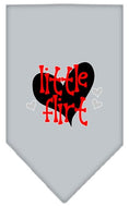 Load image into Gallery viewer, Pet and Dog Bandana Screen Printed, "Little Flirt"
