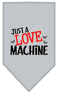 Load image into Gallery viewer, Pet and Dog Bandana Screen Printed, "Love Machine"
