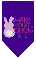 Load image into Gallery viewer, Pet and Dog Bandana Screen Printed, "Shake Your Cotton Tail"
