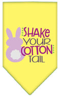 Load image into Gallery viewer, Pet and Dog Bandana Screen Printed, "Shake Your Cotton Tail"
