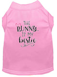 Load image into Gallery viewer, Pet Dog & Cat Shirt Screen Printed, "The Bunny Is My Bestie"
