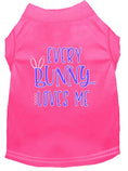 Load image into Gallery viewer, Pet Dog & Cat Shirt Screen Printed, "Every Bunny Loves Me"
