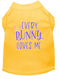 Load image into Gallery viewer, Pet Dog & Cat Shirt Screen Printed, "Every Bunny Loves Me"
