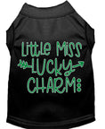Load image into Gallery viewer, Pet Shirt "Little Miss Lucky Charm"
