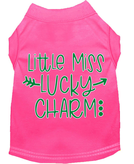 Pet Shirt "Little Miss Lucky Charm"