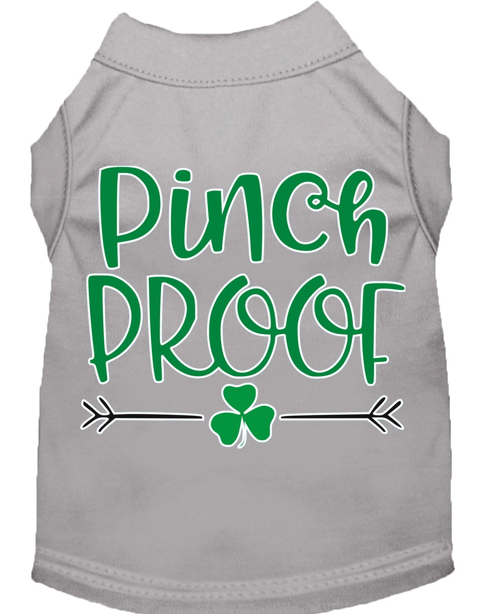 Pet Shirt Screen Printed, "Pinch Proof"