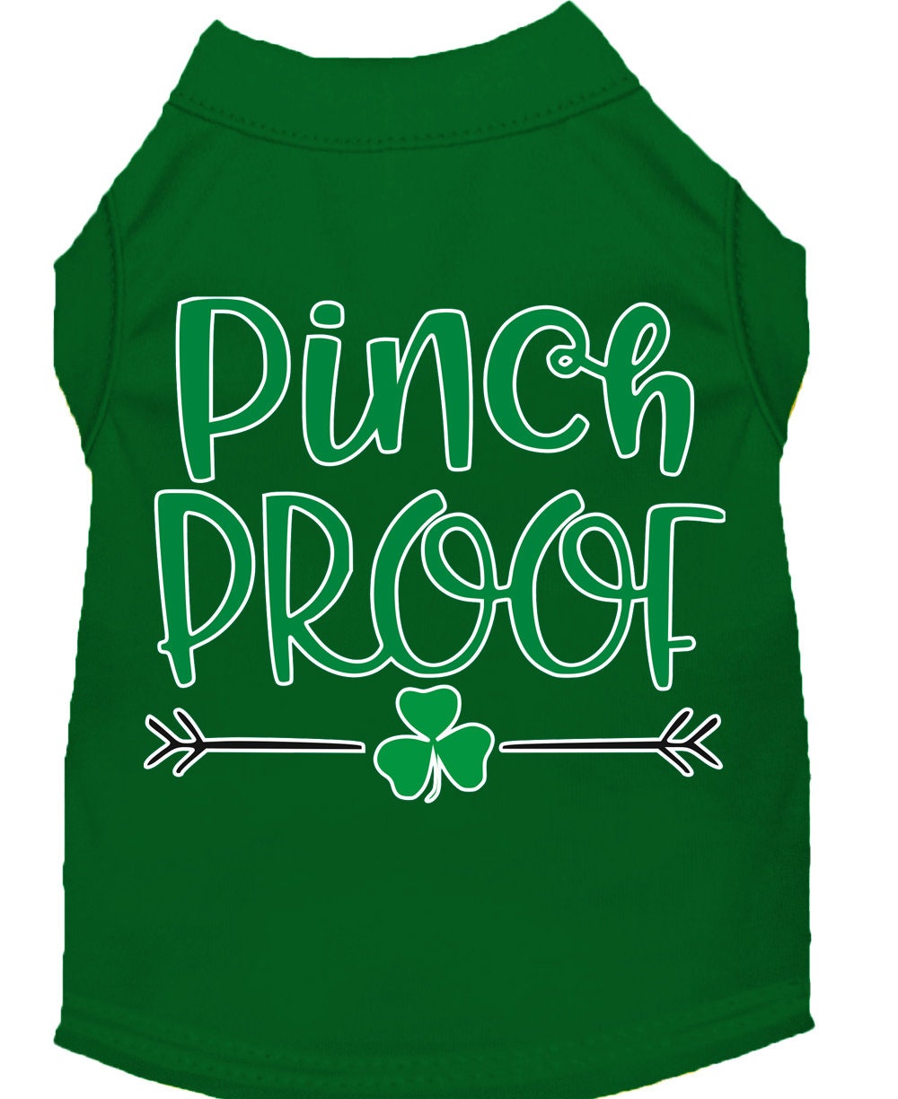 Pet Shirt Screen Printed, "Pinch Proof"