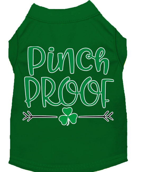 Pet Shirt Screen Printed, "Pinch Proof"
