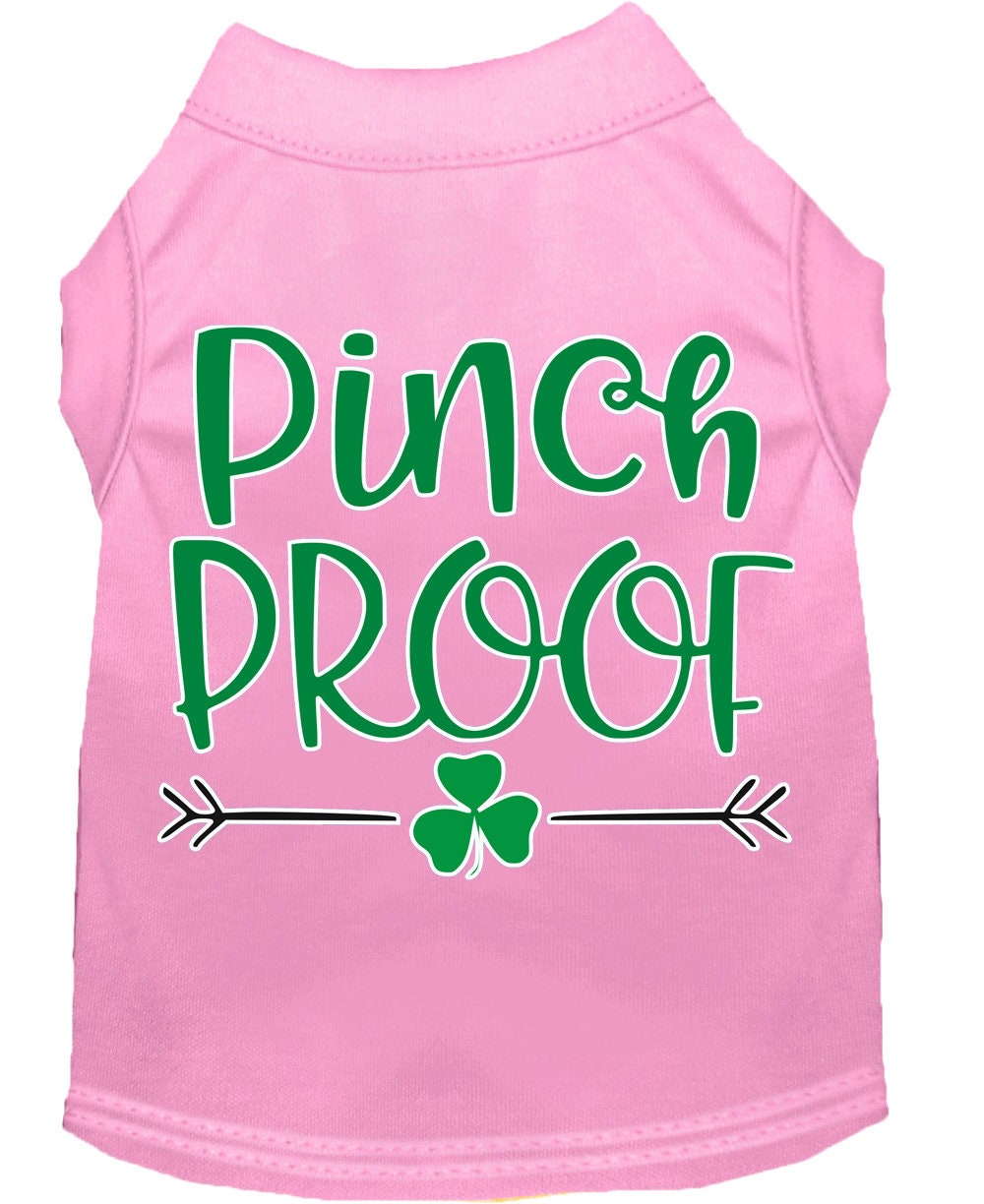 Pet Shirt Screen Printed, "Pinch Proof"