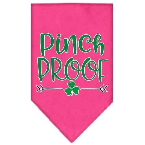 Pet and Dog Bandana Screen Printed, "Pinch Proof"