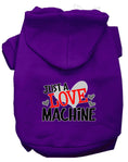 Load image into Gallery viewer, Pet Hoodie "Just A Love Machine"
