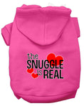 Load image into Gallery viewer, Pet Hoodie "The Snuggle Is Real"
