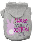 Load image into Gallery viewer, Pet, Dog & Cat Hoodie Screen Printed, "Shake Your Cotton Tail"
