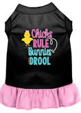 Load image into Gallery viewer, Pet Dress "Chicks Rule, Bunnies Drool"
