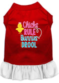 Load image into Gallery viewer, Pet Dress "Chicks Rule, Bunnies Drool"
