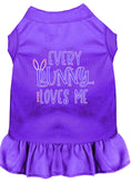 Load image into Gallery viewer, Pet Dress "Every Bunny Loves Me"
