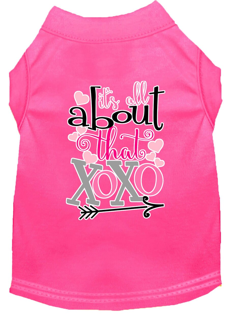Pet Shirt "All About That XOXO"