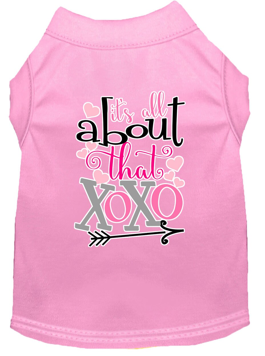 Pet Shirt "All About That XOXO"