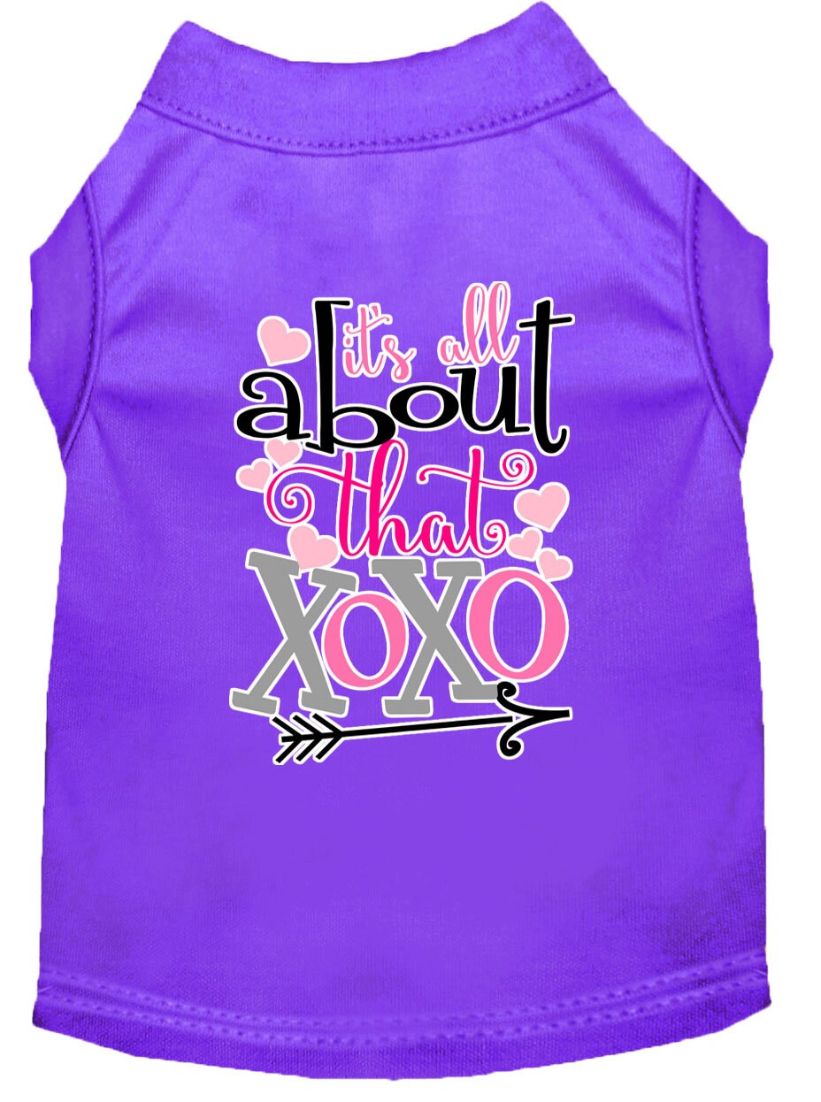Pet Shirt "All About That XOXO"