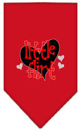 Load image into Gallery viewer, Pet and Dog Bandana Screen Printed, "Little Flirt"
