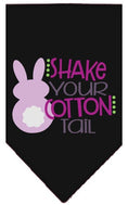 Load image into Gallery viewer, Pet and Dog Bandana Screen Printed, "Shake Your Cotton Tail"
