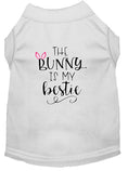 Load image into Gallery viewer, Pet Dog & Cat Shirt Screen Printed, "The Bunny Is My Bestie"
