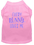 Load image into Gallery viewer, Pet Dog & Cat Shirt Screen Printed, "Every Bunny Loves Me"
