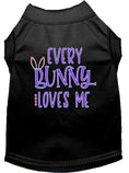 Load image into Gallery viewer, Pet Dog & Cat Shirt Screen Printed, "Every Bunny Loves Me"
