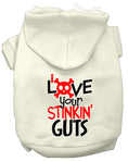 Load image into Gallery viewer, Pet Hoodie "Love Your Stinkin Guts"
