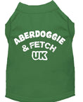 Load image into Gallery viewer, Pet Dog & Cat Shirt Screen Printed, "Aberdoggie and Fetch UK"
