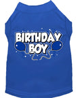 Load image into Gallery viewer, Pet Dog & Cat Shirt Screen Printed, "Birthday Boy"
