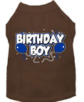 Load image into Gallery viewer, Pet Dog & Cat Shirt Screen Printed, "Birthday Boy"
