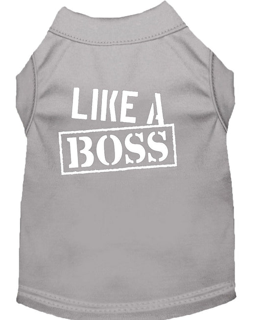 Pet Shirt "Like A Boss"