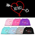 Load image into Gallery viewer, Pet Dog & Cat Shirt Screen Printed, "XOXO"
