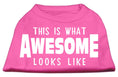 Load image into Gallery viewer, Pet Dog & Cat Shirt Screen Printed, "This Is What Awesome Looks Like"
