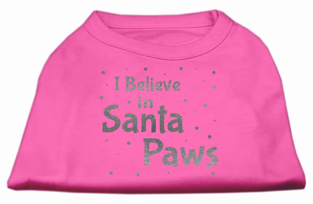 Christmas Pet Shirt, "I Believe In Santa Paws"