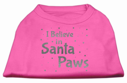 Christmas Pet Shirt, "I Believe In Santa Paws"