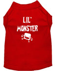 Load image into Gallery viewer, Halloween Pet Dog & Cat Shirt Screen Printed, "Lil Monster"
