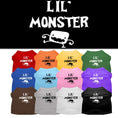 Load image into Gallery viewer, Halloween Pet Dog & Cat Shirt Screen Printed, "Lil Monster"
