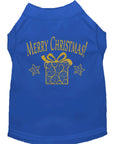 Load image into Gallery viewer, Christmas Pet Shirt, "Golden Christmas Present"
