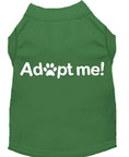 Load image into Gallery viewer, Pet Dog & Cat Shirt Screen Printed, "Adopt Me"
