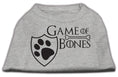 Load image into Gallery viewer, Pet Dog & Cat Shirt Screen Printed, "Game of Bones"
