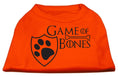 Load image into Gallery viewer, Pet Dog & Cat Shirt Screen Printed, "Game of Bones"
