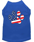 Load image into Gallery viewer, Pet Dog & Cat Shirt Screen Printed, "Patriotic Paw"
