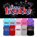Load image into Gallery viewer, Pet Dog & Cat Shirt Screen Printed, "Little Firecracker"

