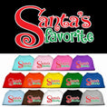 Load image into Gallery viewer, Christmas Pet Dog & Cat Shirt Screen Printed, "Santa's Favorite"
