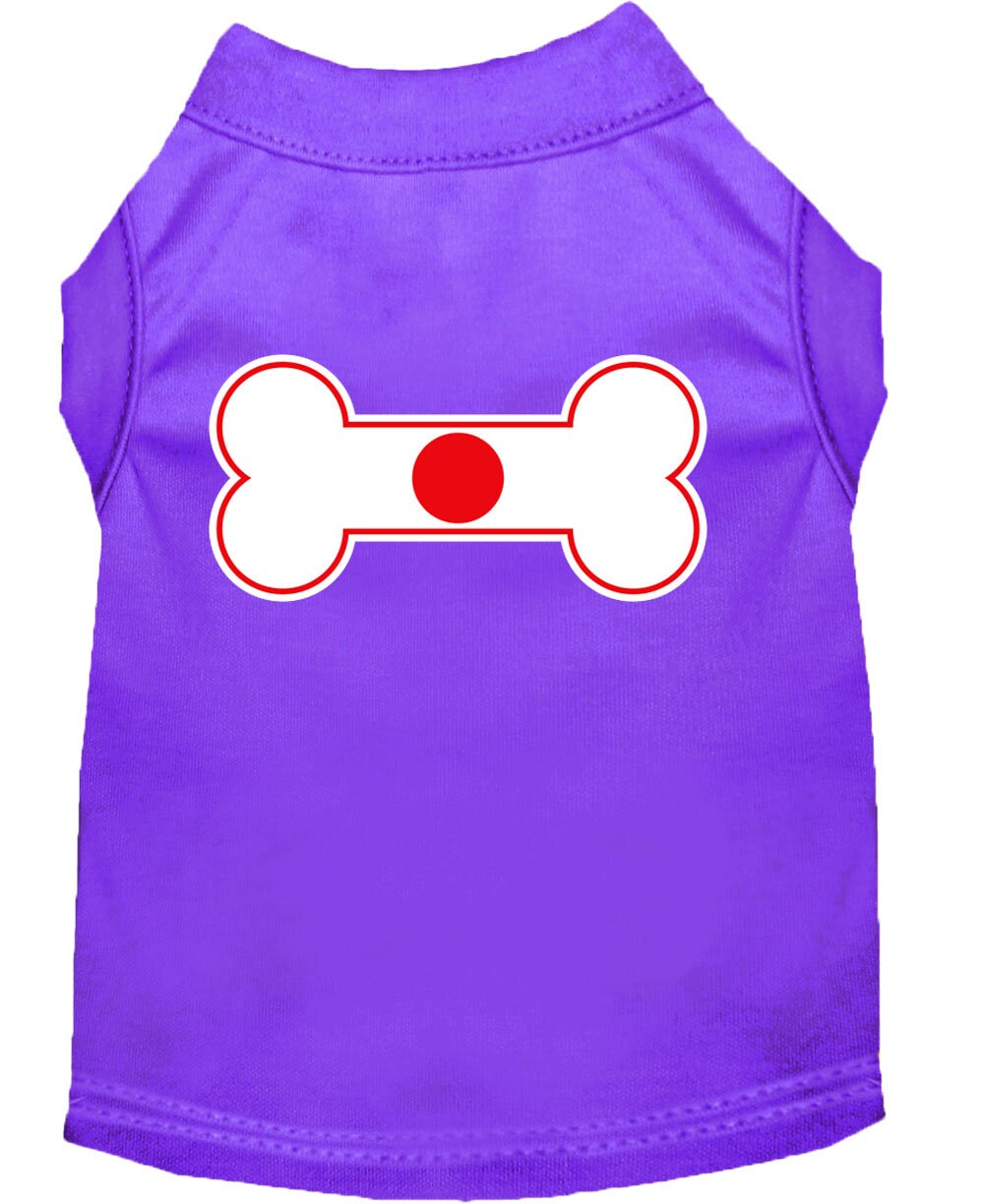Pet Shirt "Bone Shaped Japan Flag"
