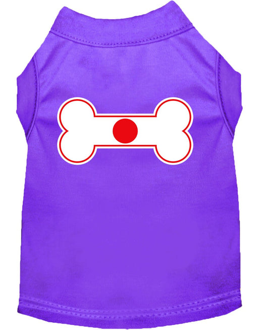 Pet Shirt "Bone Shaped Japan Flag"