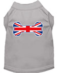 Load image into Gallery viewer, Pet Dog & Cat Shirt Screen Printed, "Bone Shaped United Kingdom Flag"
